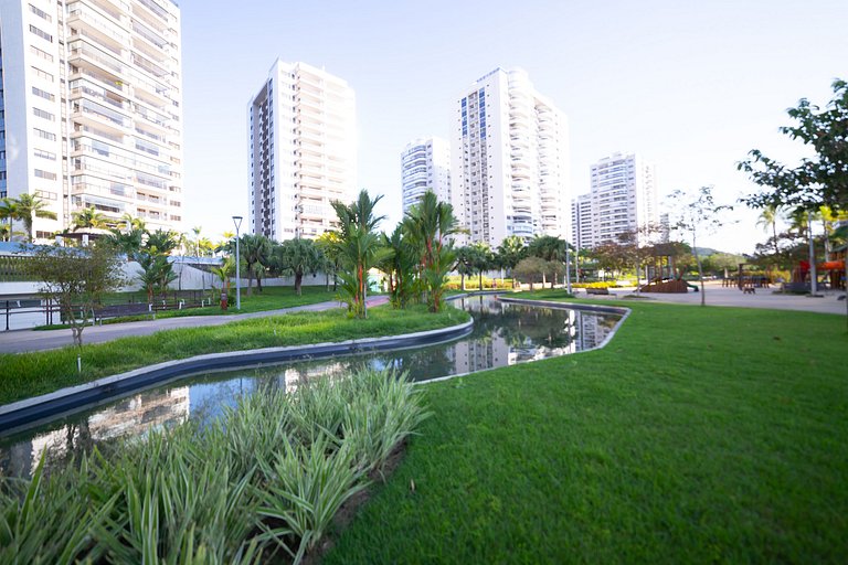Flat em Ilha Pura ao lado do Rio Centro