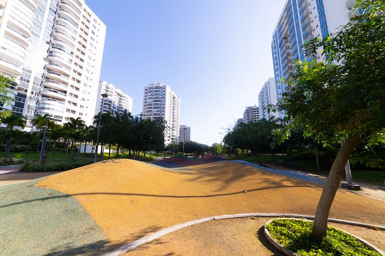 Flat em Ilha Pura ao lado do Rio Centro