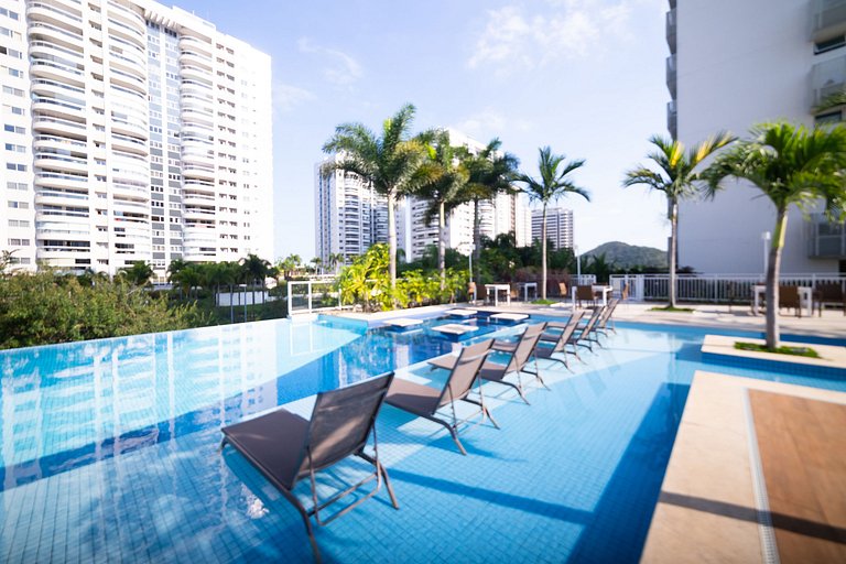 Flat em Ilha Pura ao lado do Rio Centro na Barra