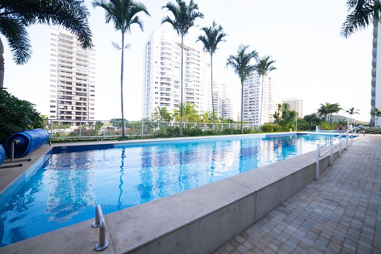 Flat em Ilha Pura ao lado do Rio Centro