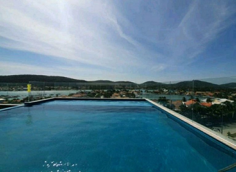 Flat 127 a 700m da praia em Cabo Frio