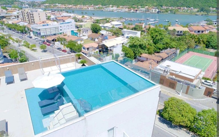 Flat 127 a 700m da praia em Cabo Frio