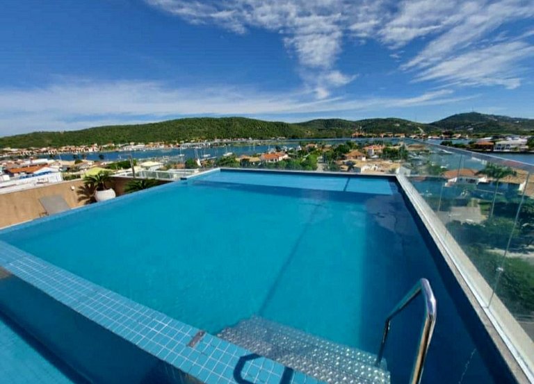 Flat 127 a 700m da praia em Cabo Frio