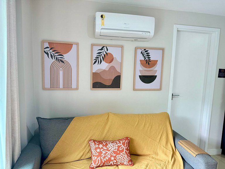 Apto Decorado com 2 suítes em Itaipava