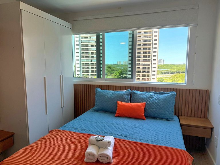 Flat em Ilha Pura ao lado do Rio Centro