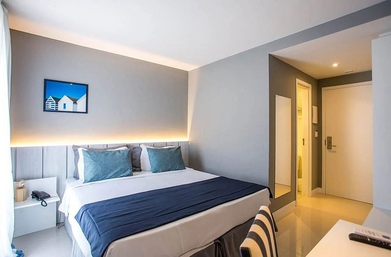 Flat 106 on Passagem 700m from Praia do Forte