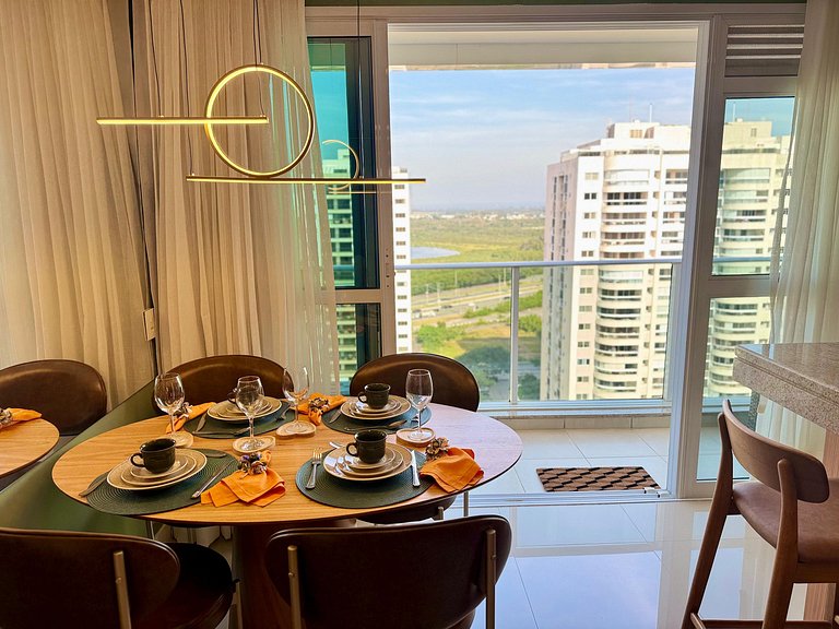 Apartamento Moderno em Ilha Pura Rio Centro