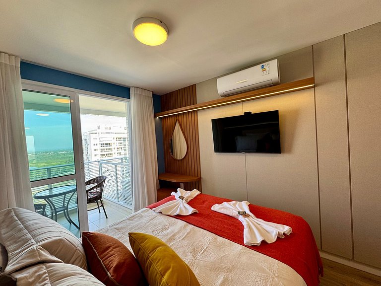 Apartamento Moderno em Ilha Pura Rio Centro
