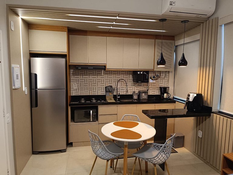 Estudio moderno a 130 metros de la playa de Copacabana