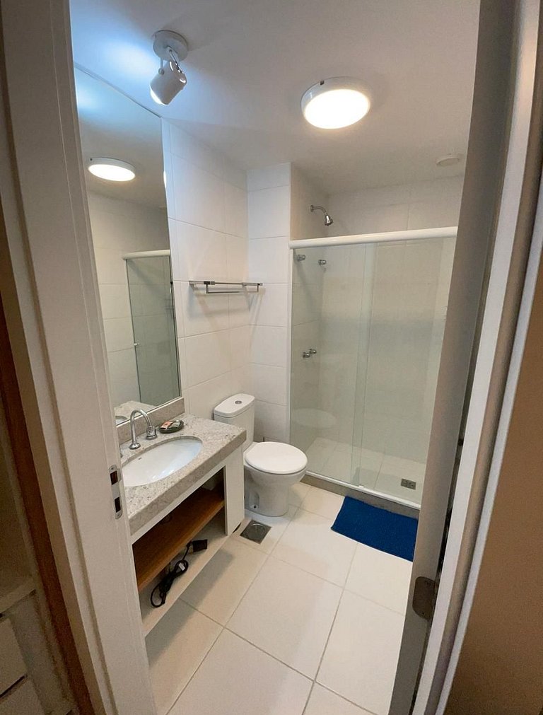 Aconchego em Flat ao lado do Rio Centro