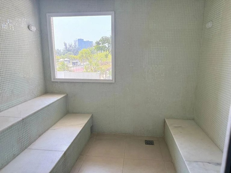 1603 B Flat ao lado do Rio Centro com piscina