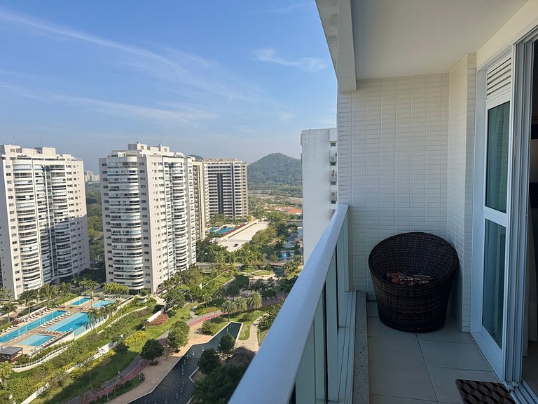Apartamento Moderno em Ilha Pura Rio Centro