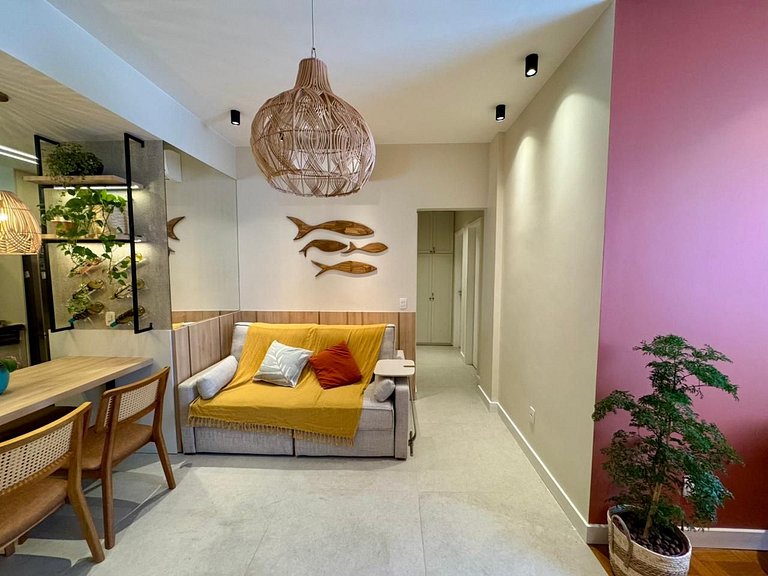 Renovated apartment 200m from Flamengo Park