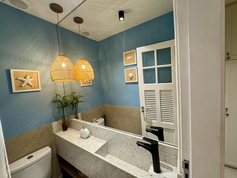 Renovated apartment 200m from Flamengo Park