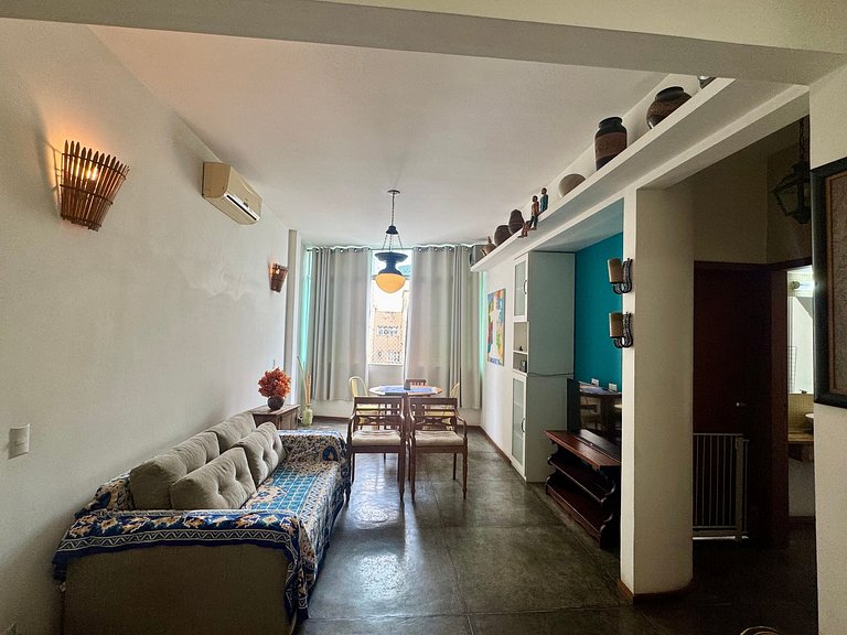 Apartamento a 200 m da Praia do Flamengo