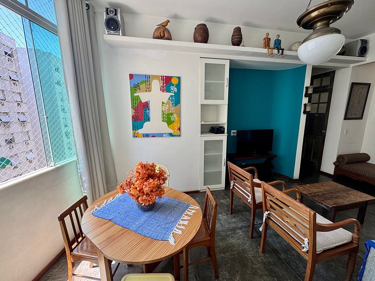 Apartamento a 200 m da Praia do Flamengo