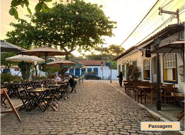 Flat 419 prático no Bairro da Passagem prox Praia do Forte