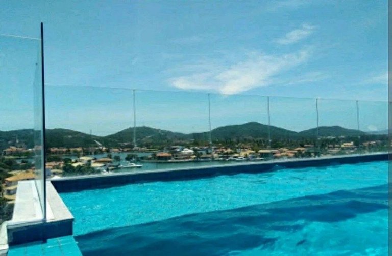 Flat 419 prático no Bairro da Passagem prox Praia do Forte