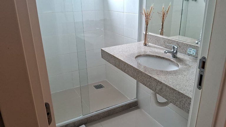 Flat 419 prático no Bairro da Passagem prox Praia do Forte